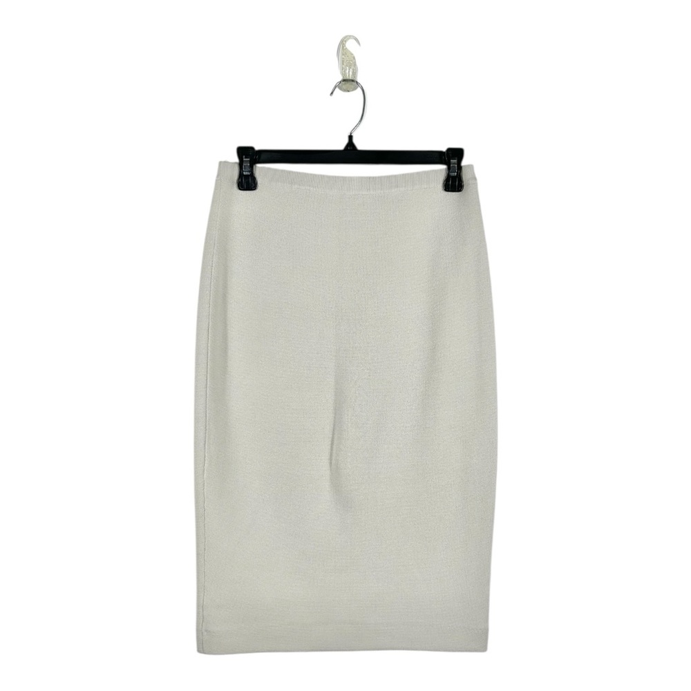 Eileen Fisher Off‎ White Silk Cotton Skirt